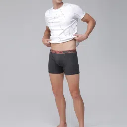 Sporto Multi Cotton Regular fit Solid Trunk (Pack of 3) image 5