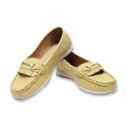Allen Solly Women's Yellow Casual Loafers image 5
