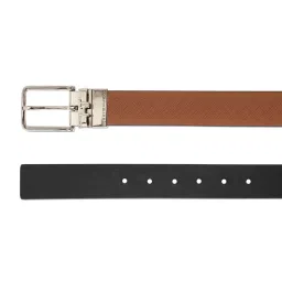 Tommy Hilfiger Men's Tan & Black Abaco Reversible Belt image 5