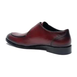 Louis Stitch Men's Rosewood Monk Shoes image 5