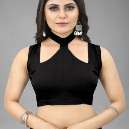 APNISHA Green Tie & Dye Saree With Unstitched Blouse image 5