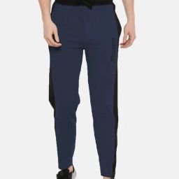 Dollar Blue Regular Fit Colour Block Trackpants-picture-24