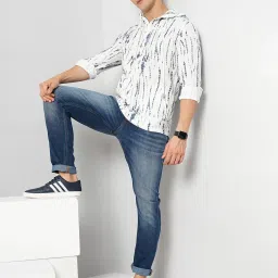 celio celio* Blue Slim Fit Lightly Washed Jeans image 5