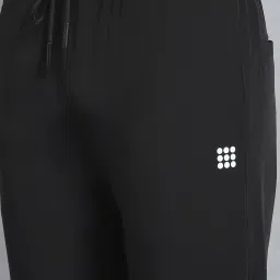 Rock.it Black Regular Fit Trackpants image 5