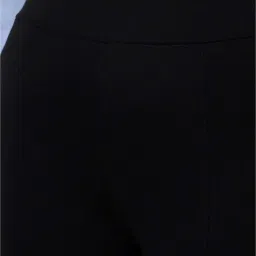 Van Heusen Black Mid Rise Formal Trouser image 5