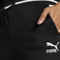 Puma Black Textured Pattern Sports Track Pants image 5