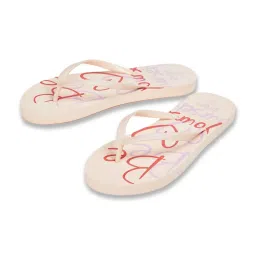 Ginger by Lifestyle Women's Pink Flip Flops image 5