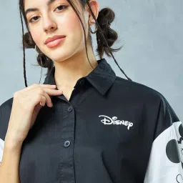 Bewakoof Black Print Relaxed Fit Dress image 5