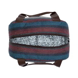 ZOUK Multicolor Striped Lunch Bag image 5