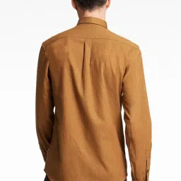 Lindbergh Brown Button Down Collar Shirt image 2