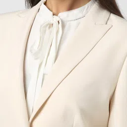 Van Heusen Beige Regular Fit Blazer image 5