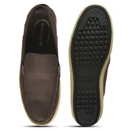 Woodland Men's Brown Casual Loafers image 5