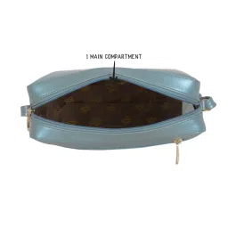 Baggit Blue Solid Small Cross Body Bag image 5