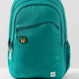 Wiki Back to School 4 Dark Green Polyester Printed Backpack - 38 Ltrs image 5
