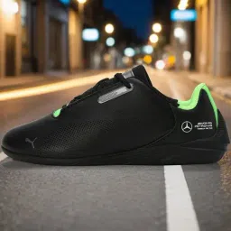 Puma Kids Mercedes-AMG Petronas F1 Drift Cat Decima 2.0 Black Sneakers-image-10