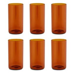 borosil ?Borosil Transparent Glasses 350 ml - Set of 6-picture-0