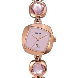 Timex Fria Women Pink Square Analog Watch - TWEL15006-picture-5