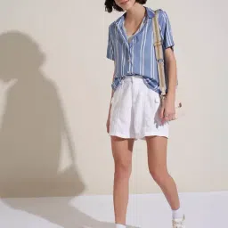 Honey by Pantaloons Infinity Stripes Shirt image 5