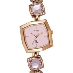 Timex Fria Women Pink Square Analog Watch - TWEL16103-picture-28