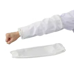 AS ONE Seamless Arm Cover 400 mm Length Polyurethane Laminated Polyester Light Gray, RA-16-G (Pack of 20 pcs) image 2