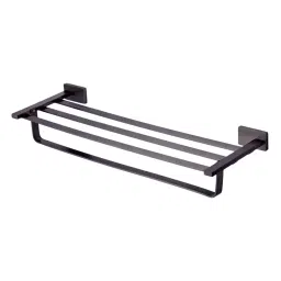 Aagna Towel Rack 457.2 mm (18 inch) Z Black Finish, B-MZA-13-18-JB-picture-19