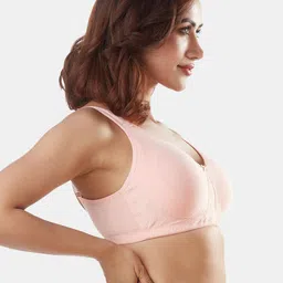 Sonari Women Floral Self Design Full Coverage Lightly Padded Non-Wired Minimizer Bra image 2