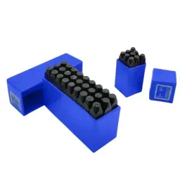 Buyohlic International A-Z Letter and 0-9 Number Punch Set Combo Size 12 mm (1/2 inch) and Carbon Tool Steel Body, 41-XZVW-JZ91 (Set of 36)-image-88