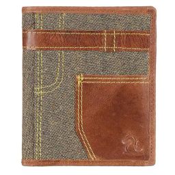 Kara Brown Formal Leather Bi-Fold Wallet For Men-picture-22