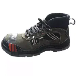E-VOLT Steel Toe Leather Safety Shoes High Ankle PU Sole Size UK 10 Green, 82212-8052 Fifa-picture-21