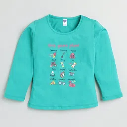 Nottie Planet Full Sleeves This Years Plan Printed T Shirt - Green-picture-17