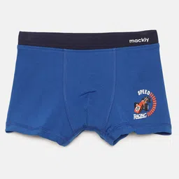 Mackly Pack Of 3 Solid Briefs - Bright Blue Light Blue Royal Blue image 3