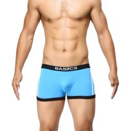 BASIICS by La Intimo Blue Cotton Trunk-picture-41