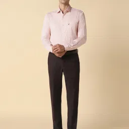 Allen Solly Pink Cotton Slim Fit Printed Shirt image 5