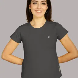 Friskers Grey Cotton T-Shirt-picture-10