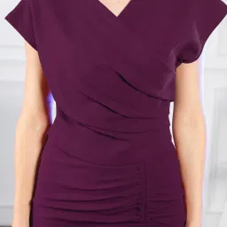 NEUDIS Wine Above Knee Co-Ord Set image 5