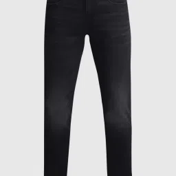 Jack & Jones Black Denim Cotton Regular Fit Jeans image 5