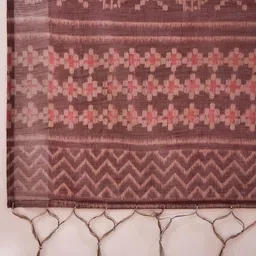Mitera Ethnic Motifs Linen Blend Kota Saree image 5