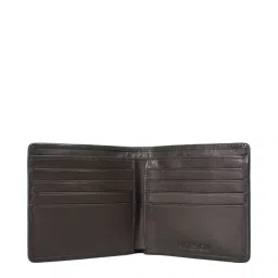 Hidesign 017 (rf) Dark Brown Solid Leather Rfid Bi-Fold Wallet image 5