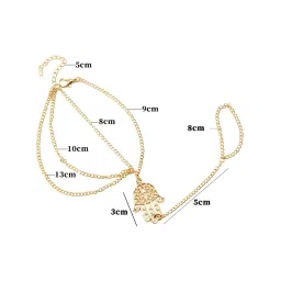 Peora Gold-Plated Openable Bracelet image 5