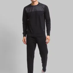 Parx Black Regular Fit Sweatshirt-image-63