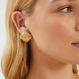 Accessorize London Golden Earrings for Women-image-72