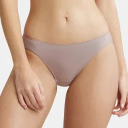 Jockey 1803 Women's Medium Coverage Micro Modal Mid Waist Bikini With Concealed Waistband image 5