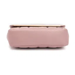 Carlton London Pink Rosabelle Quilted Medium Shoulder Bag image 5