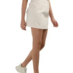 Tommy Hilfiger Beige Tencel Solid Women Slim Fit Skirt image 3