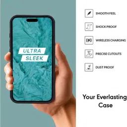 Sprig Back Cover for IPHONE 16 PRO (Grey) image 4