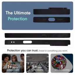 Sprig Back Cover for IPHONE 16 PRO (Grey) image 3