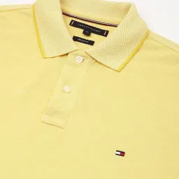 TOMMY HILFIGER Men's Yellow Polo image 5