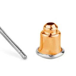 Accessorize London Golden Earrings for Women image 4