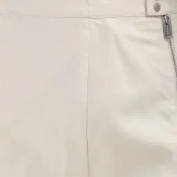 Tommy Hilfiger Beige Tencel Solid Women Slim Fit Skirt image 5