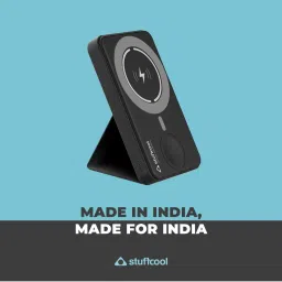 Stuffcool PB9063W 5000mAh Magnetic Powerbank Compatible with Apple Watch (Black) image 5